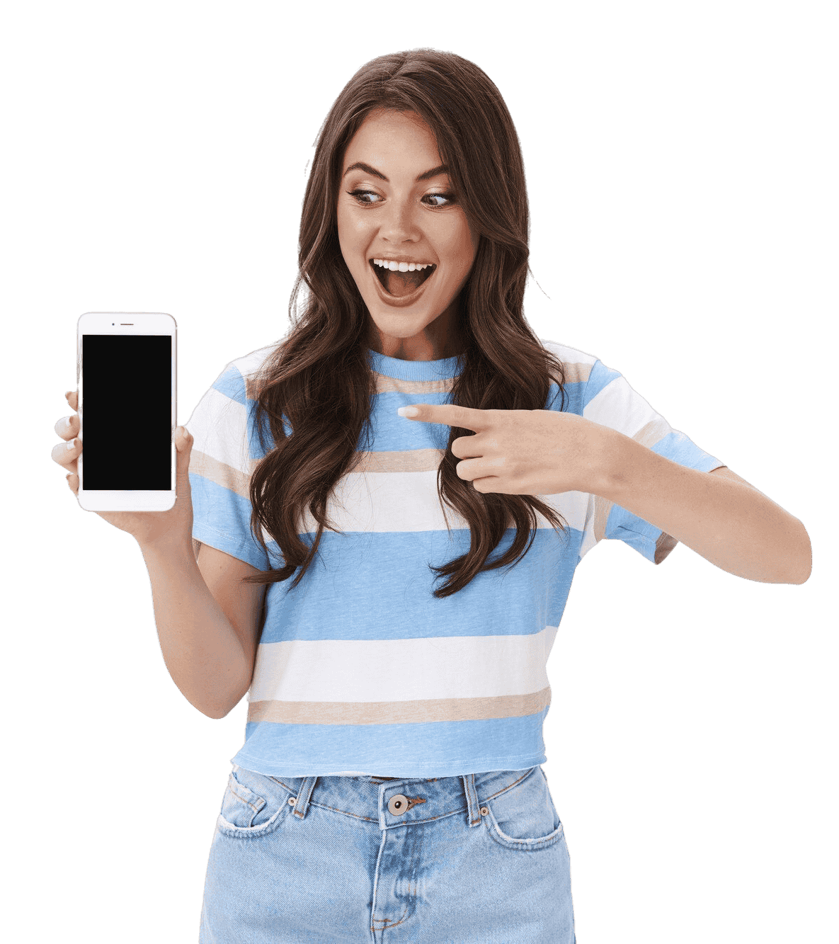 Woman with Phone
