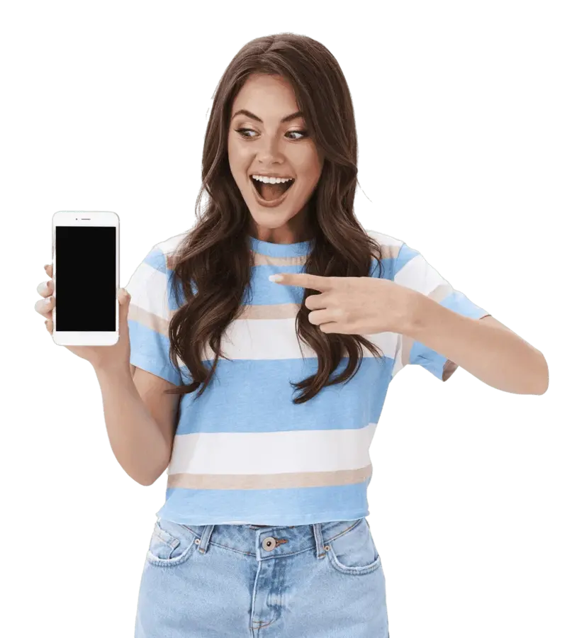 Woman with Phone